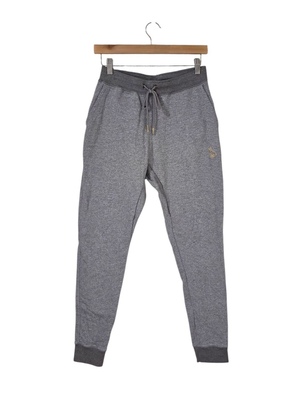 OVO Octobers Very Own Heather Gray Terry Joggers Men Small Athleithure